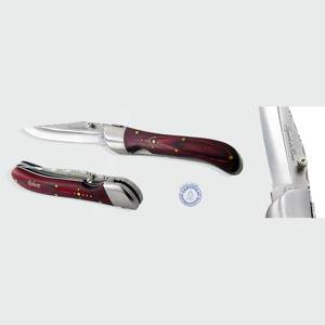 Couteau de chasse stamina rouge