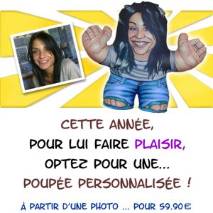 cadeau poup�e personnalis�e