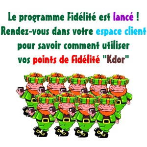 vos points de fidelite