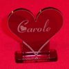 Marque place plexi coeur