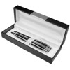 Coffret stylo bille et porte-mine noir