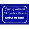 Plaque de rue