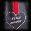 Coeur pendentif plexi