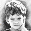 Portrait fa�on fusain - 32,90&euro;