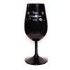 Verre de d�gustation noir