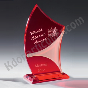 Trophée acryl Red Award