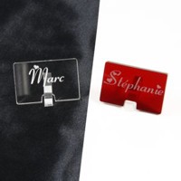 marque-place mariage rectangle