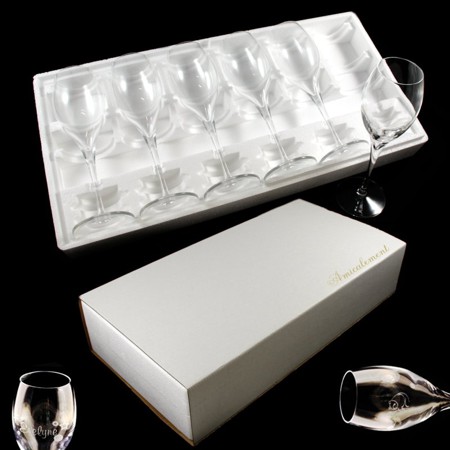 Coffret 6 flûtes cristallin