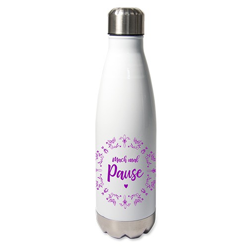 Gourde personnalisée double paroi en inox 500ml 