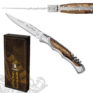 Couteau Laguiole personnalisé avec tire-bouchon