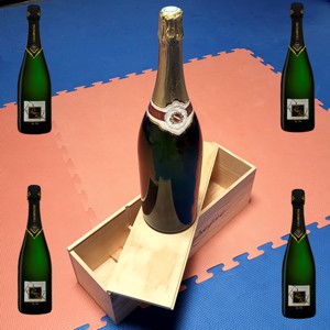 Jéroboam de Champagne personnalisé