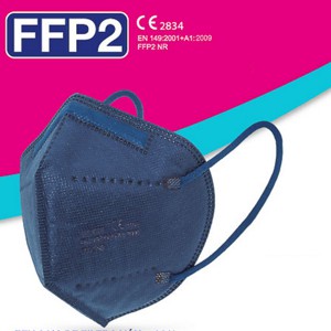 Masque FFP2 bleu foncé