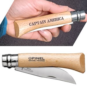 Couteau Opinel n°10 personnalisé