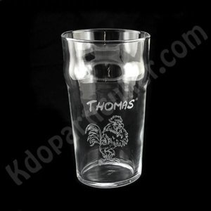 Verre tube apéro personnalisé gravé à 7,00 €