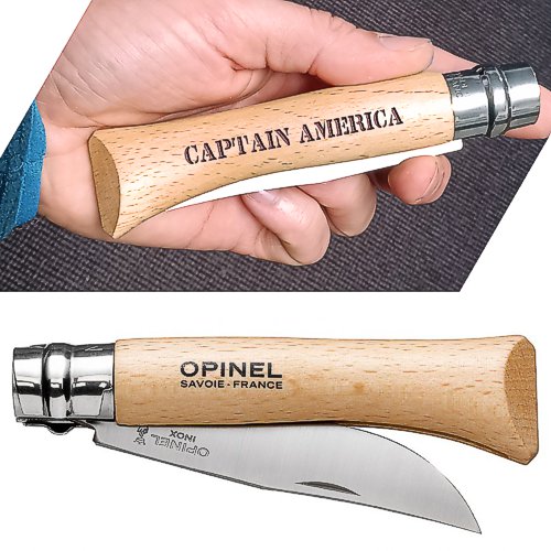 Couteau Opinel n°10 personnalisé