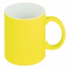 Mug personnalisé jaune fluo