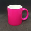 Mug personnalisé rose fluo