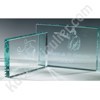 Plaque en verre trophée